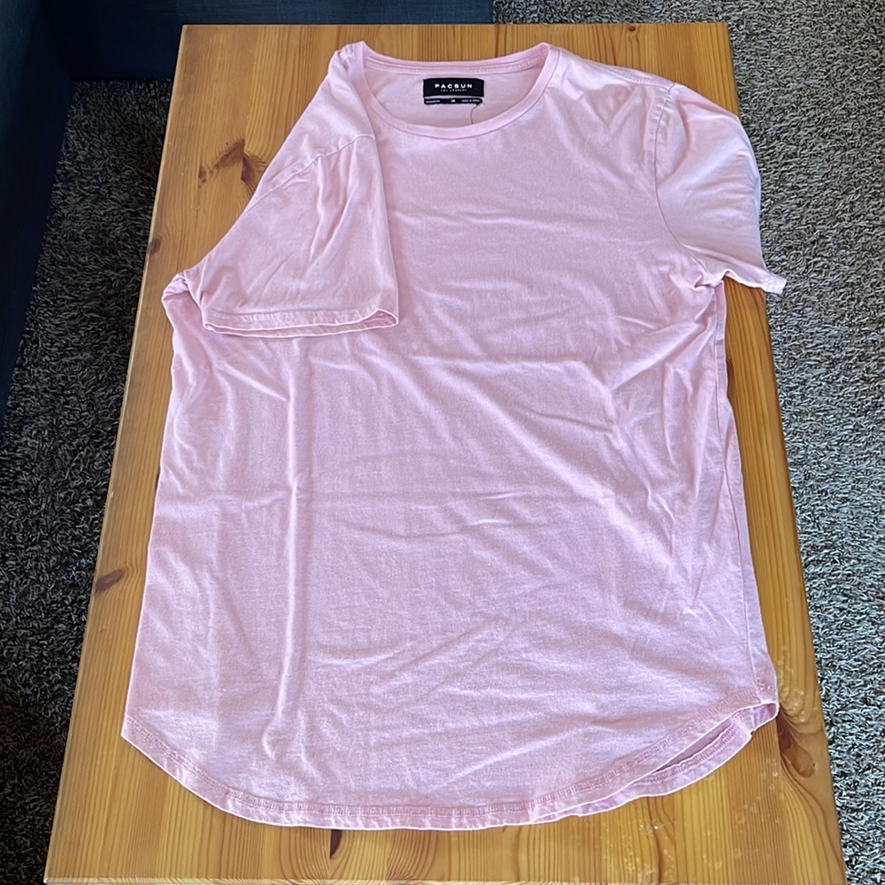 PacSun Basics Pink Short Sleeve